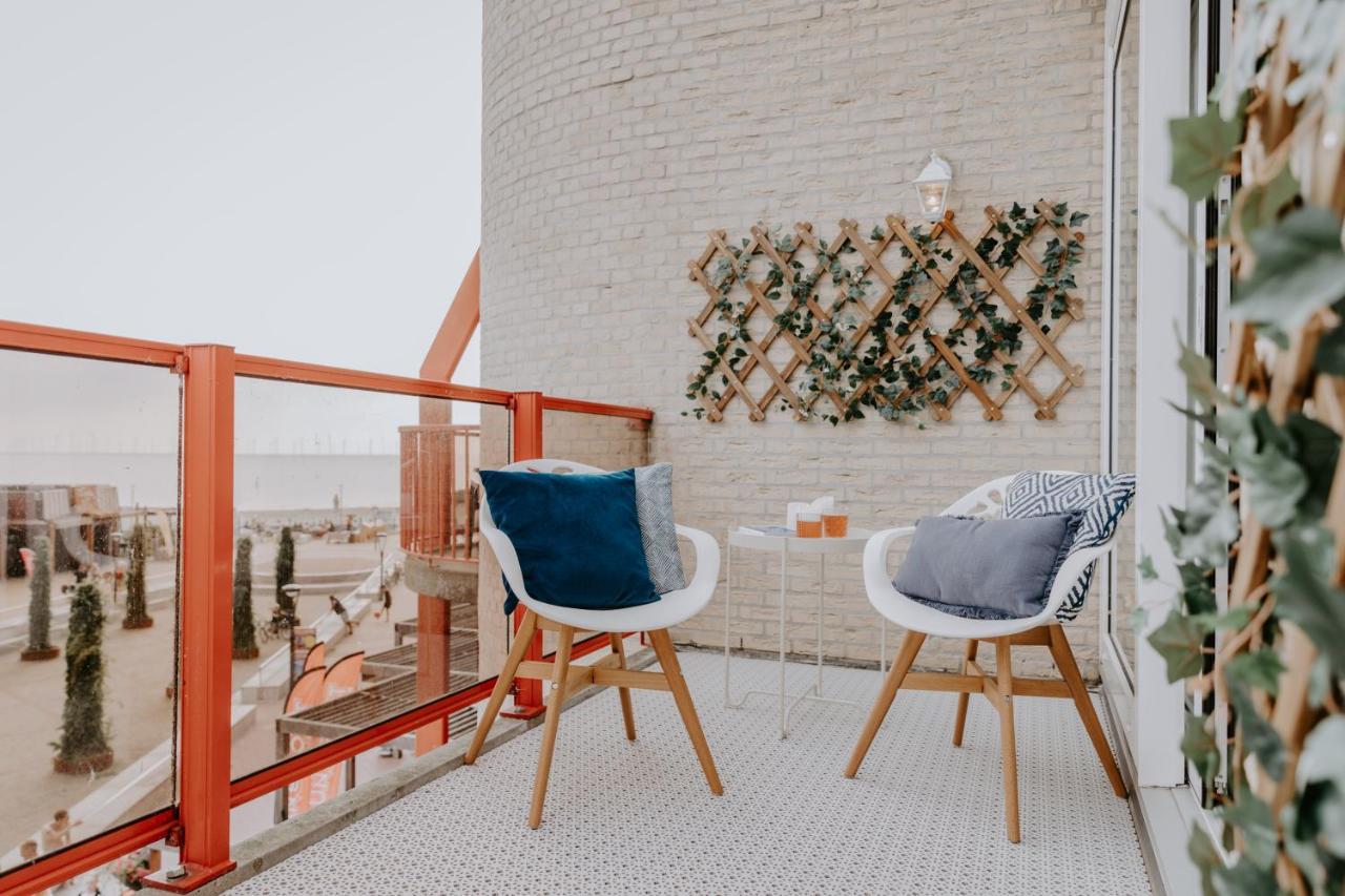 Stijlvol Appartement Op Strand Makkum Exterior foto